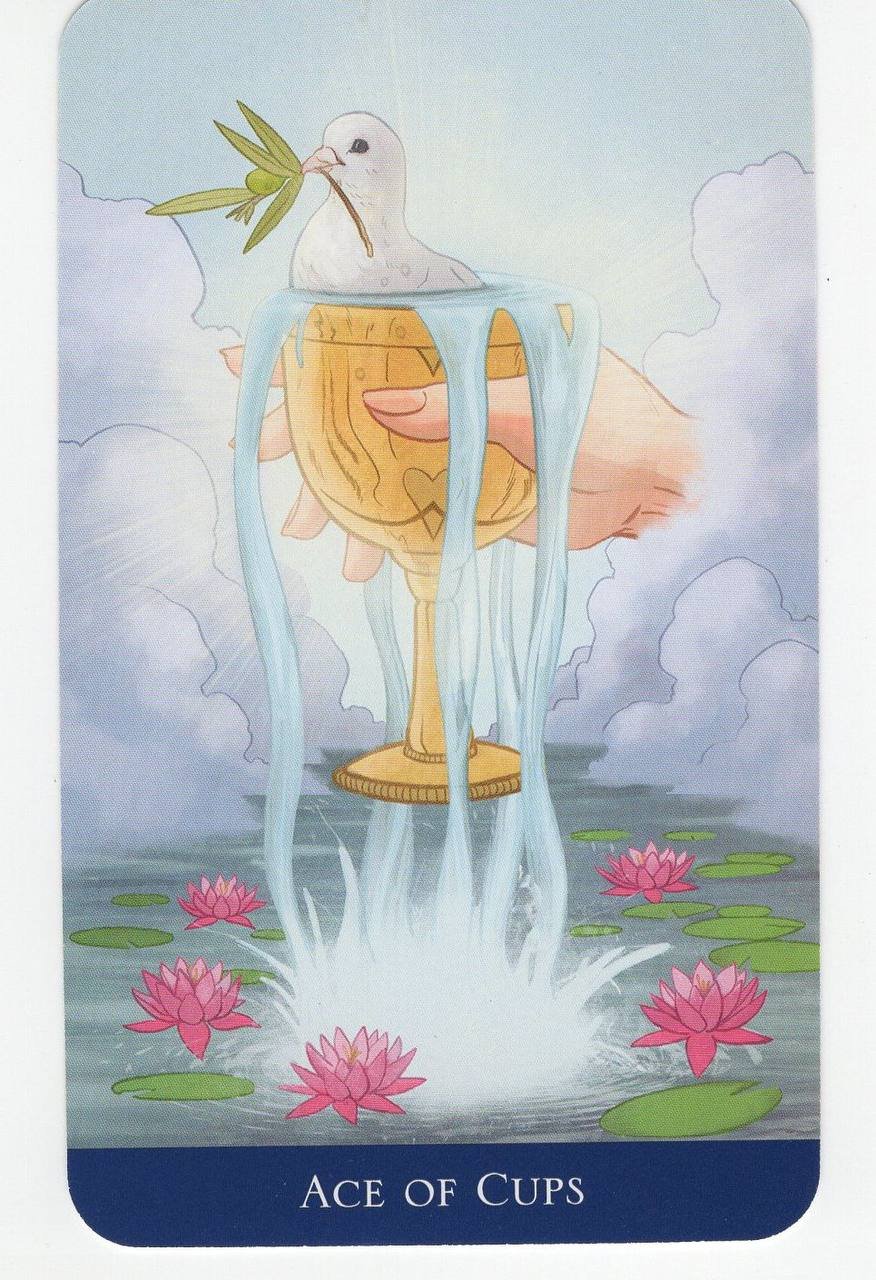 Карты Таро Уэйта туз кубков