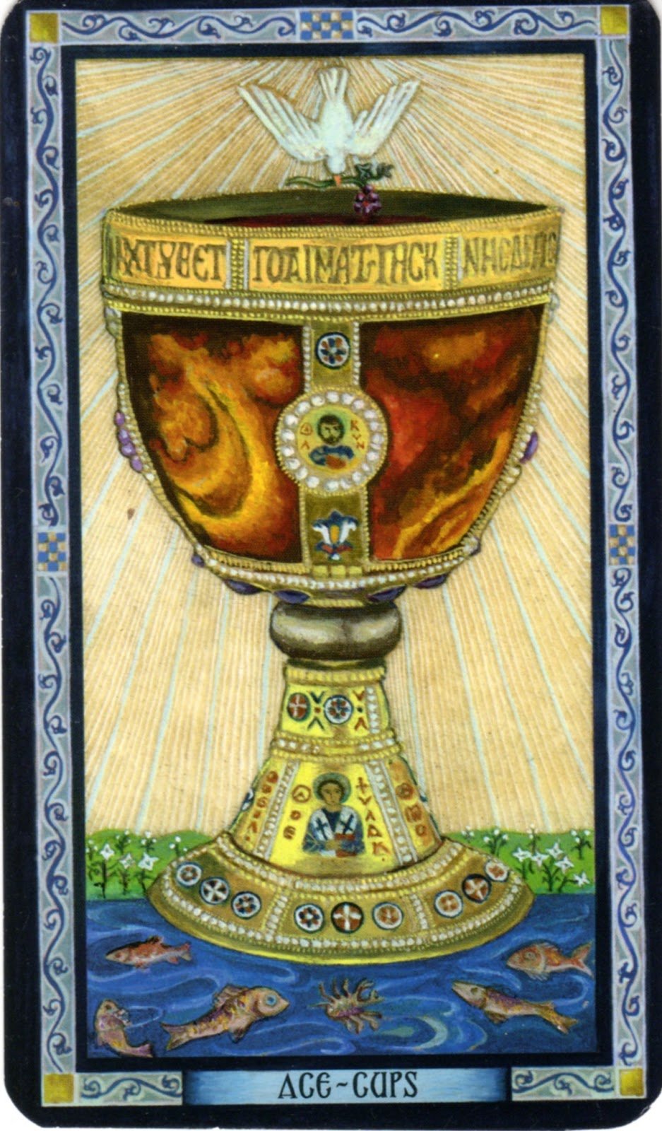 Туз кубков Таро фантазия