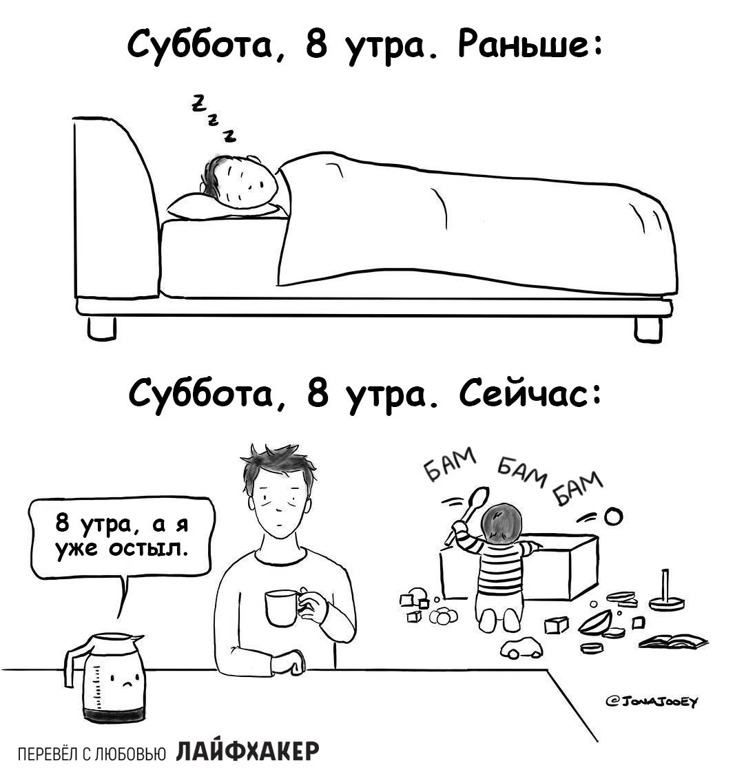 Суббота утро прикол