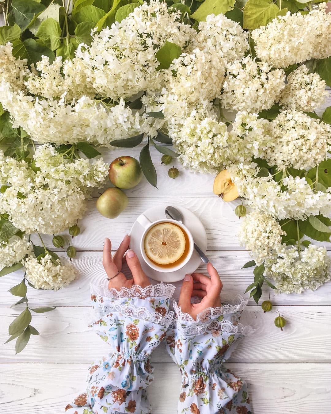 Букет с пожеланием доброго утра