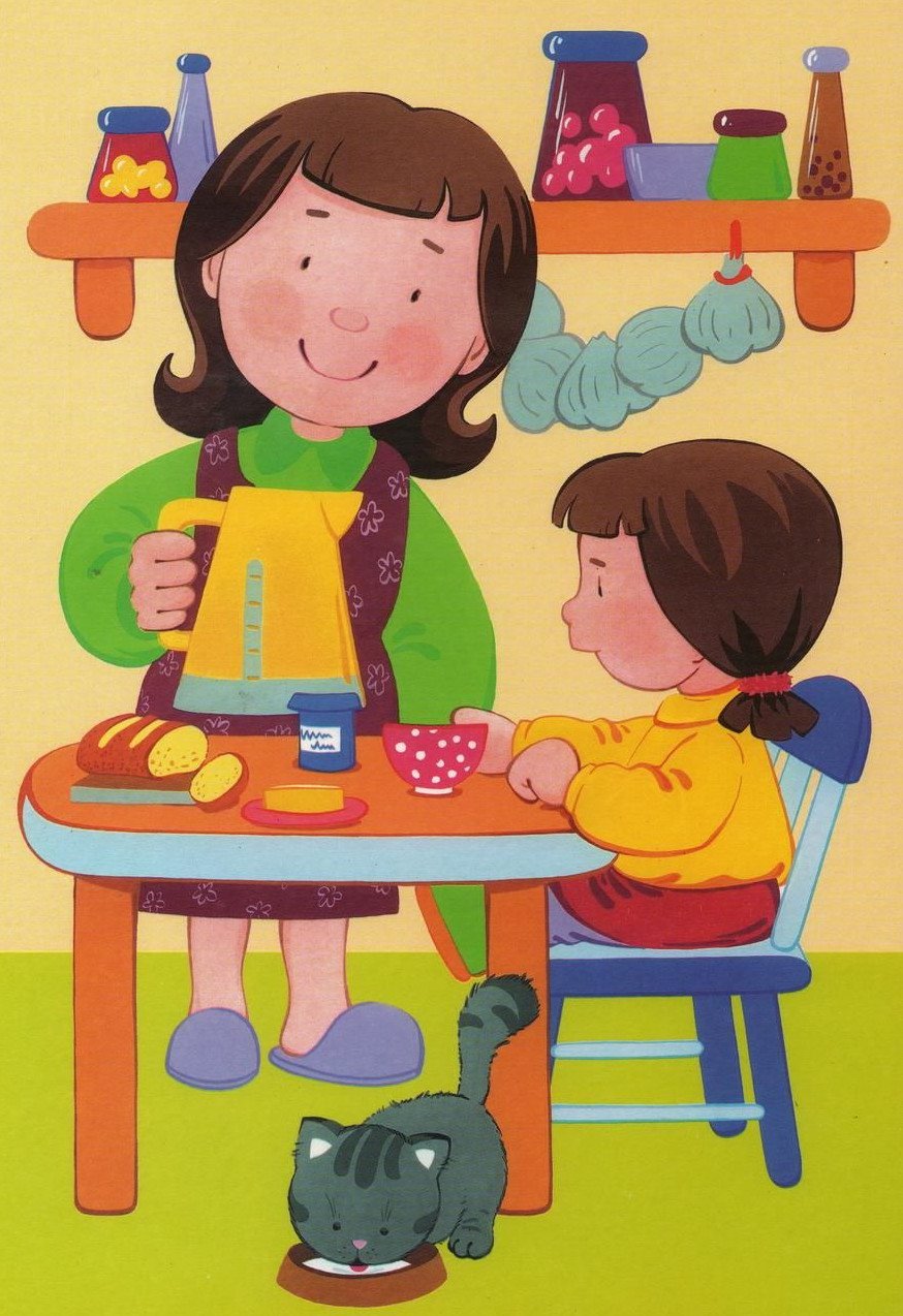 Части суток утро