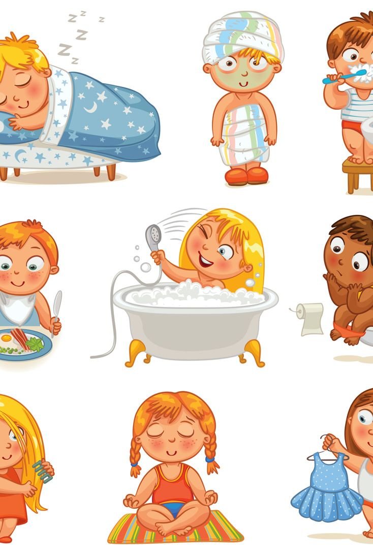 Режим дня гигиенические процедуры