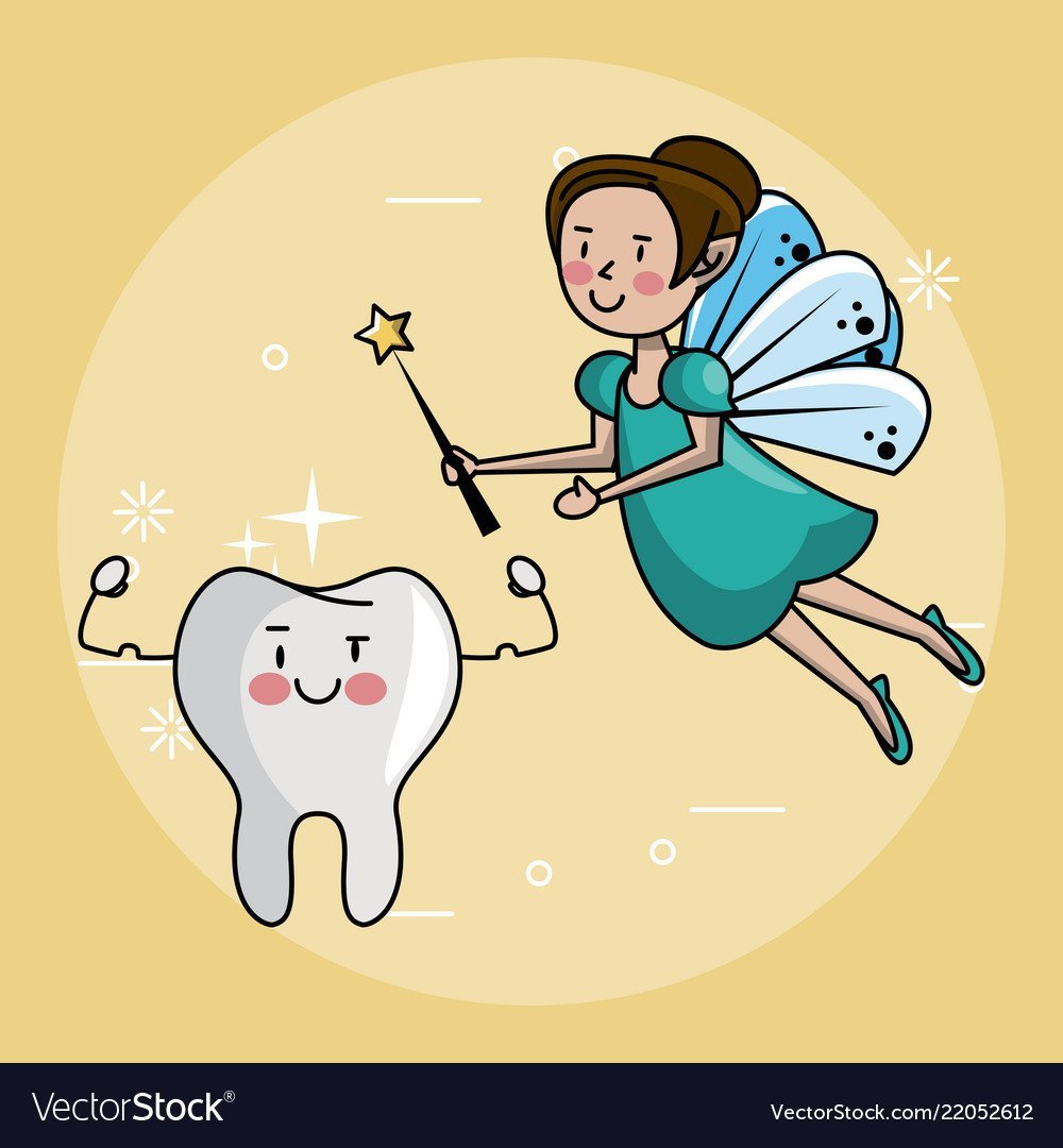 Зубная Фея вектор