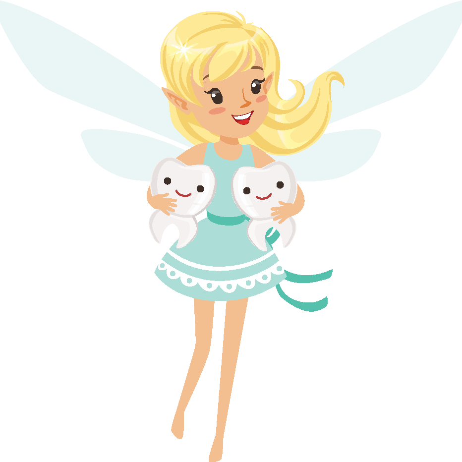 Зубная Фея на прозрачном фоне
