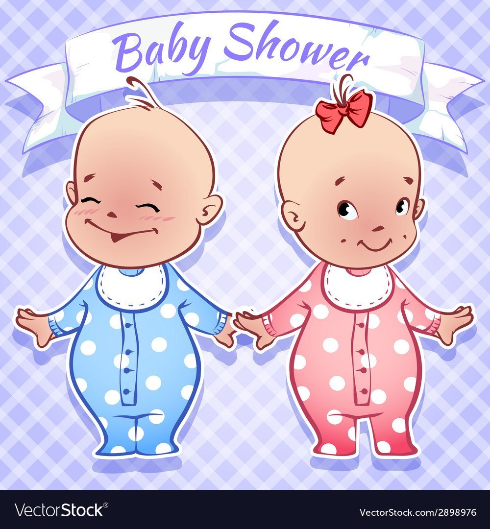 С рождением двойняшек мальчика и девочки