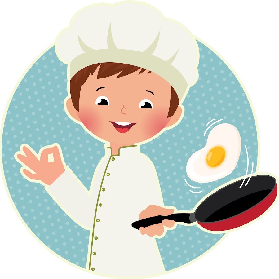 Повар рисование для малышей