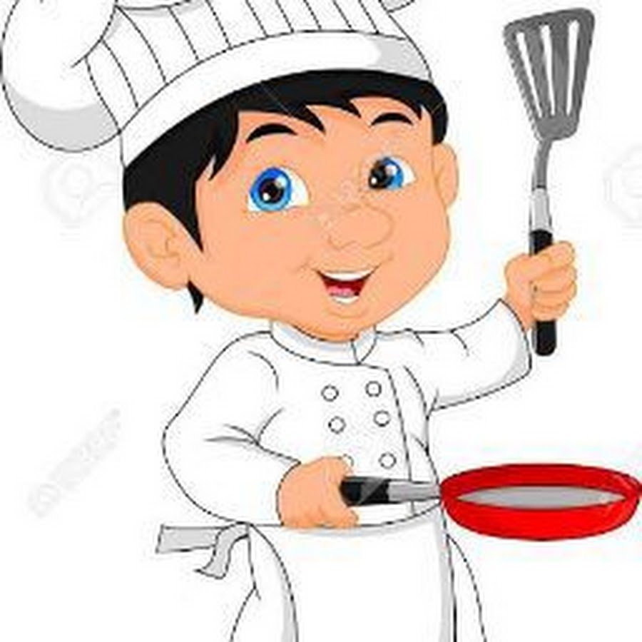 Мальчик повар мультяшный