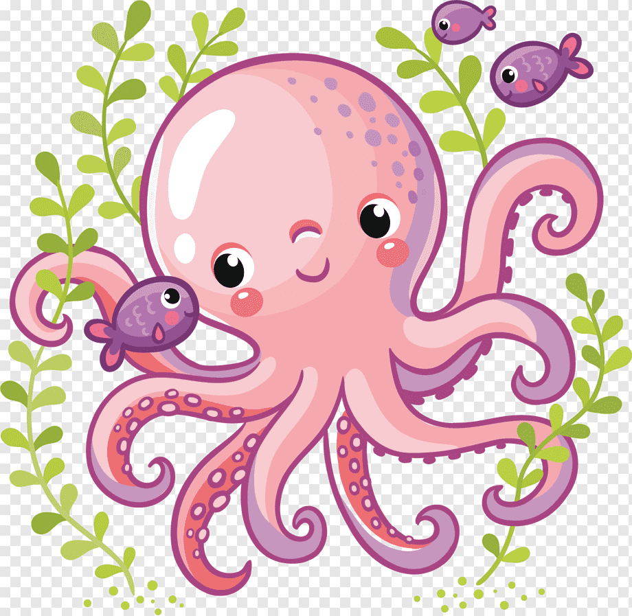 Осьминог мультик про Осьминожек