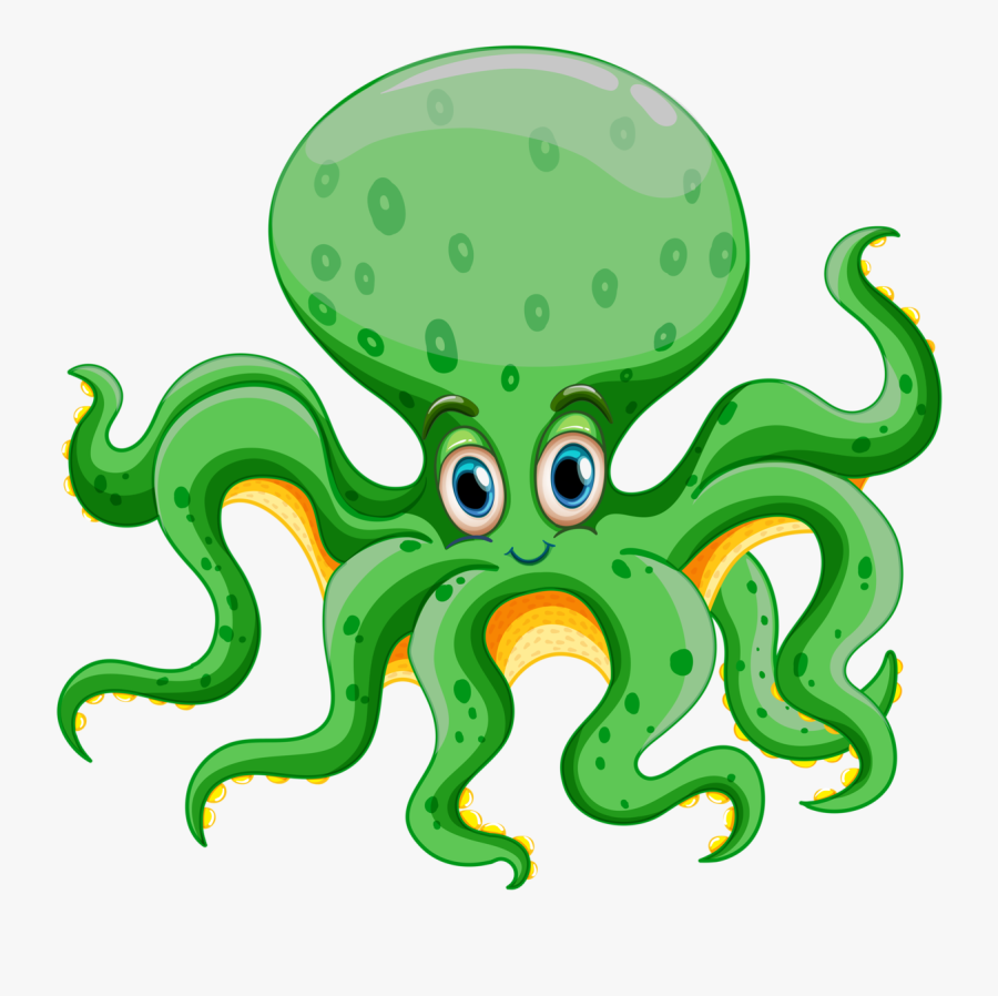 Осьминожки зеленый