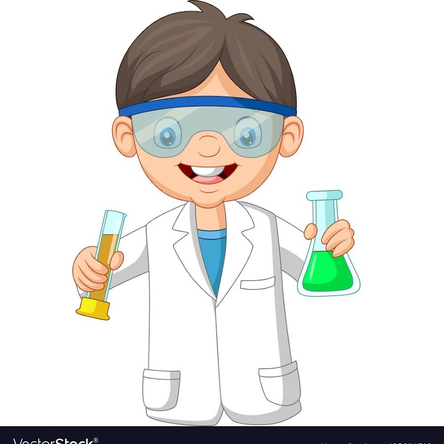 Ребенок ученый в очках