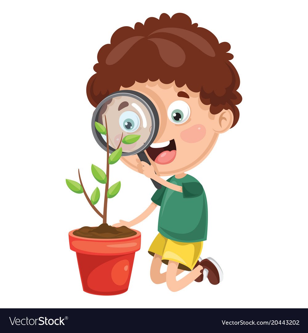 Мальчик с лупой