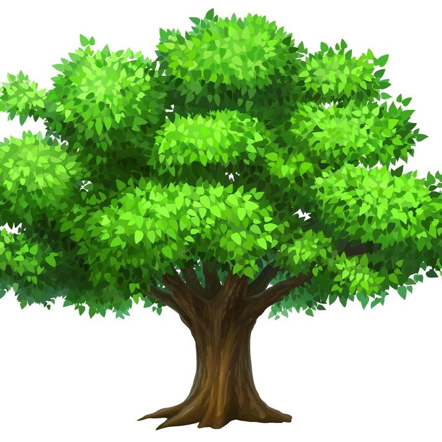 Дерево мультяшное