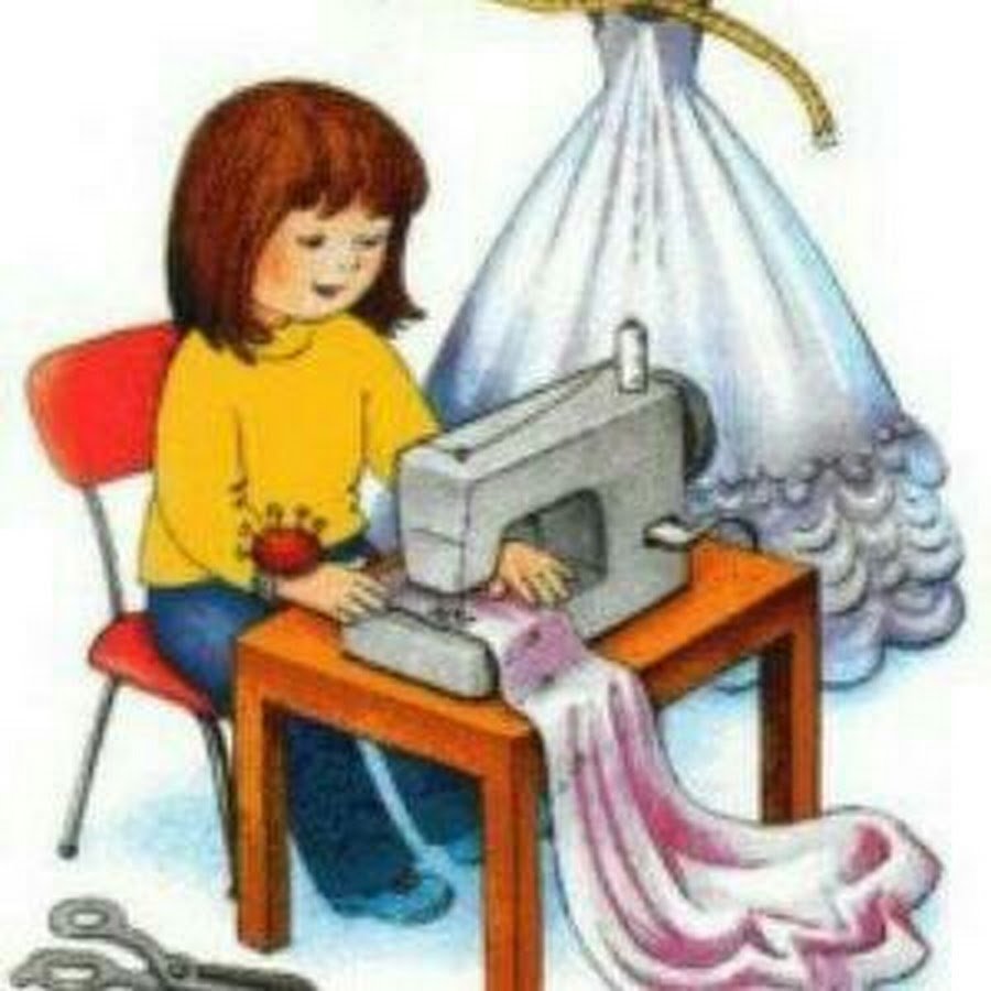 Швея рисунок