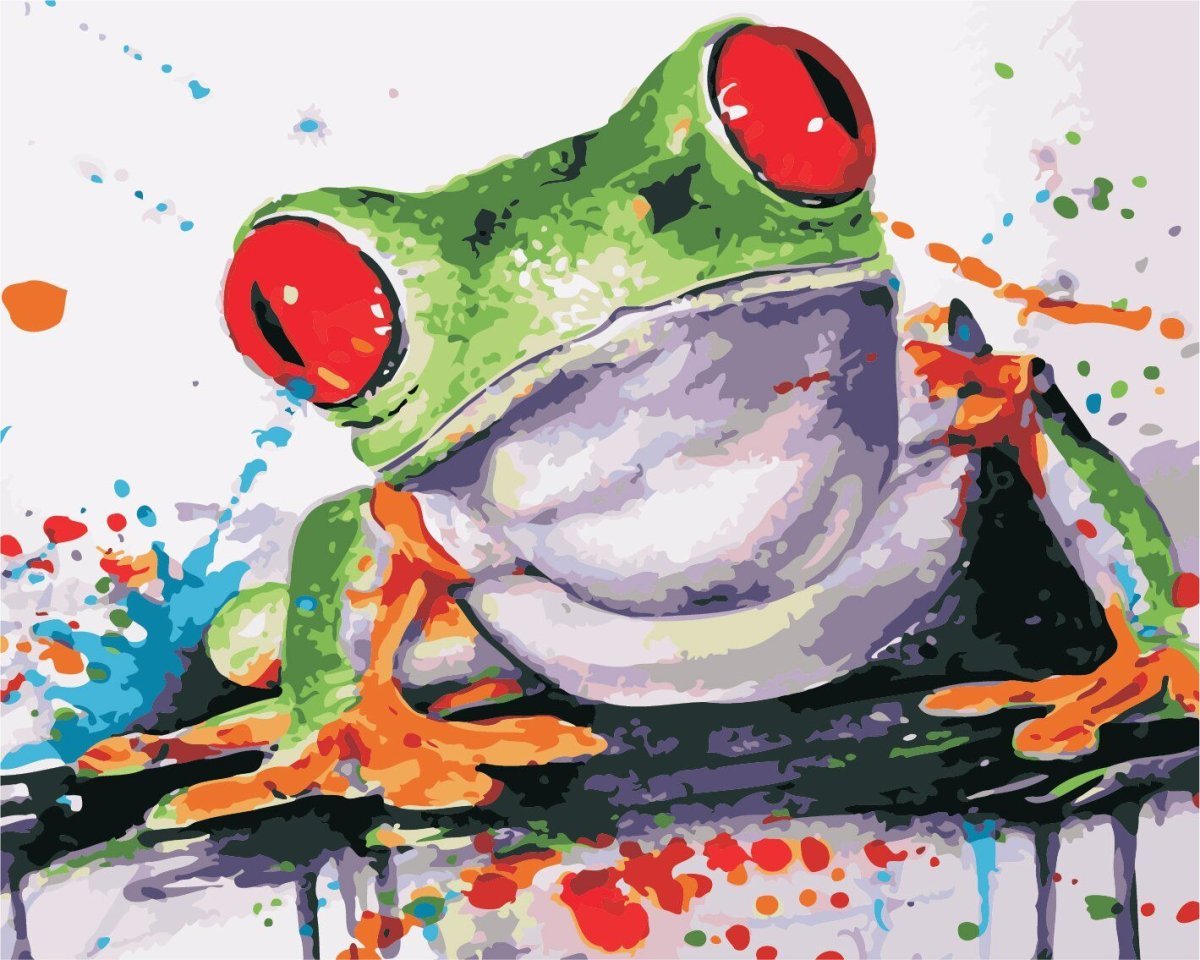 Лягушка арт