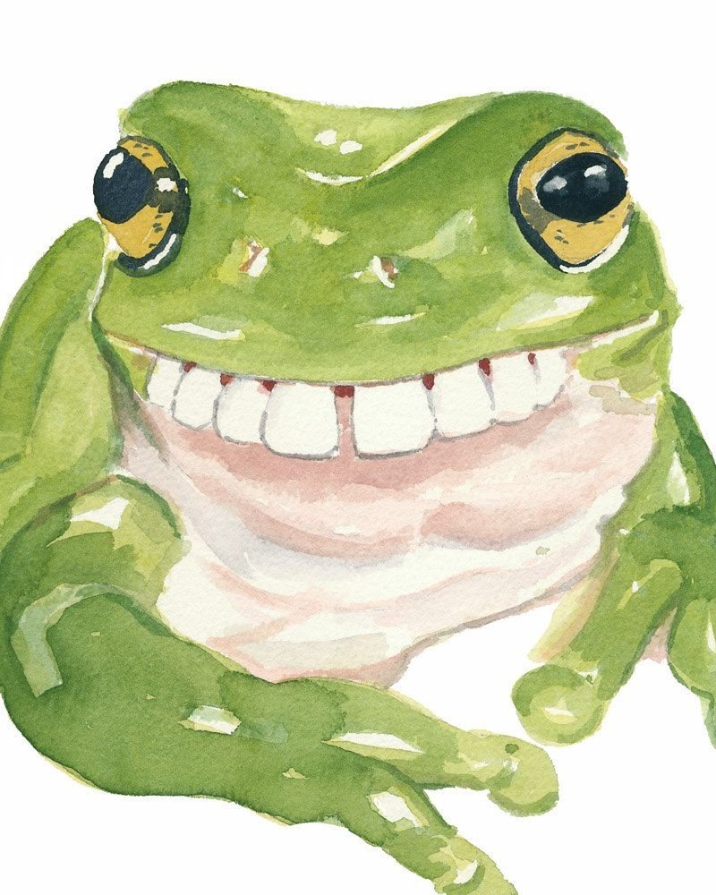 Милый Лягушонок арт