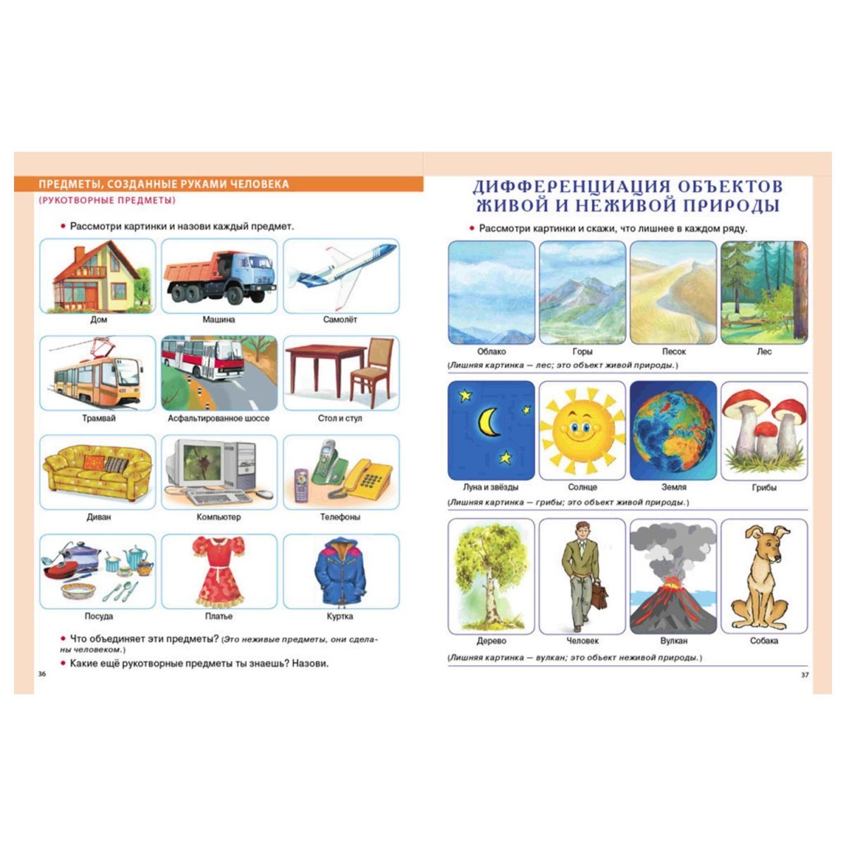 Природа и предметы созданные человеком