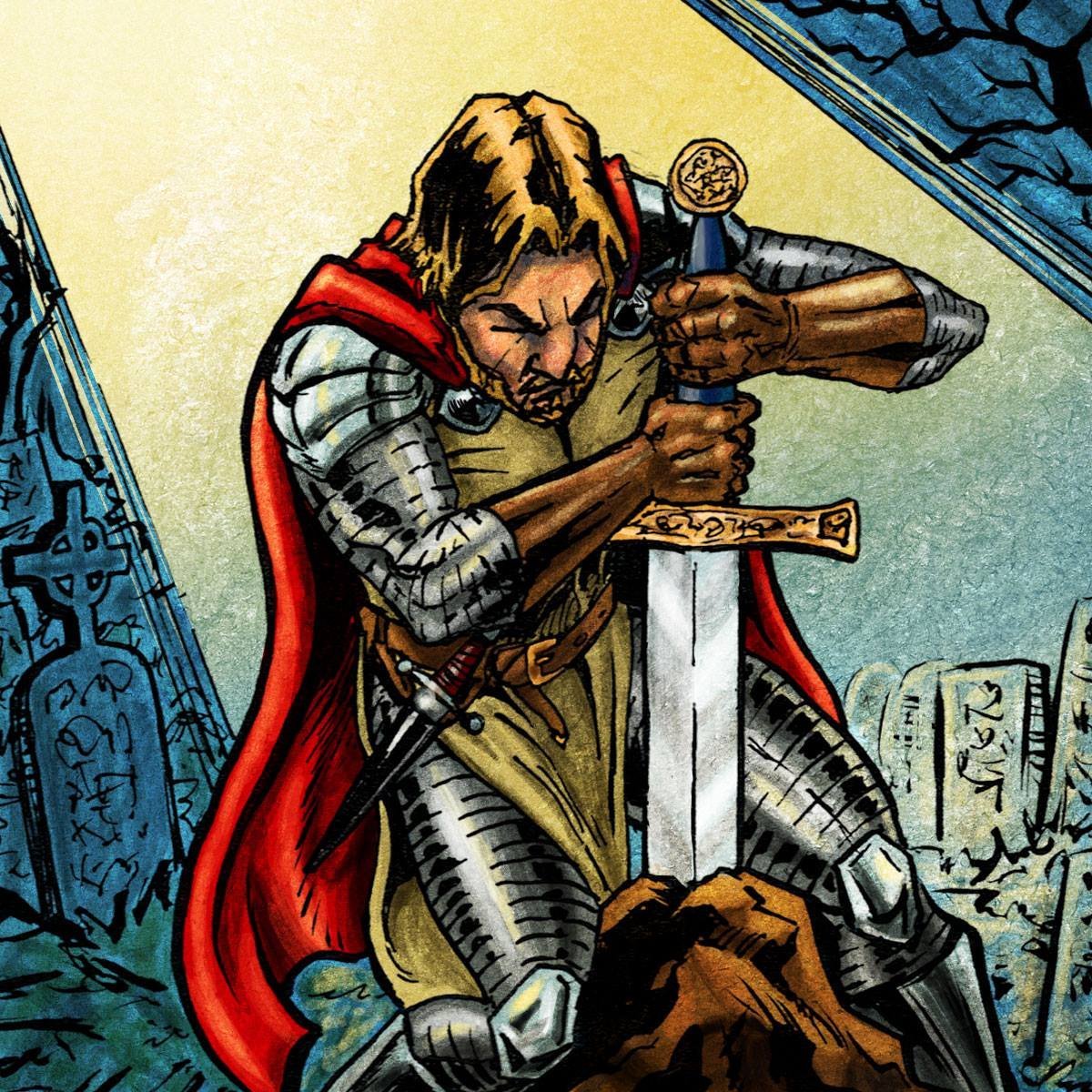 Король Артур портрет