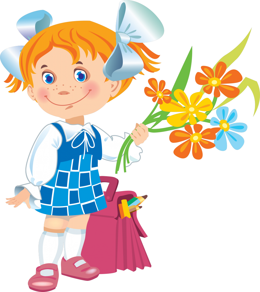 Мультяшные школьники