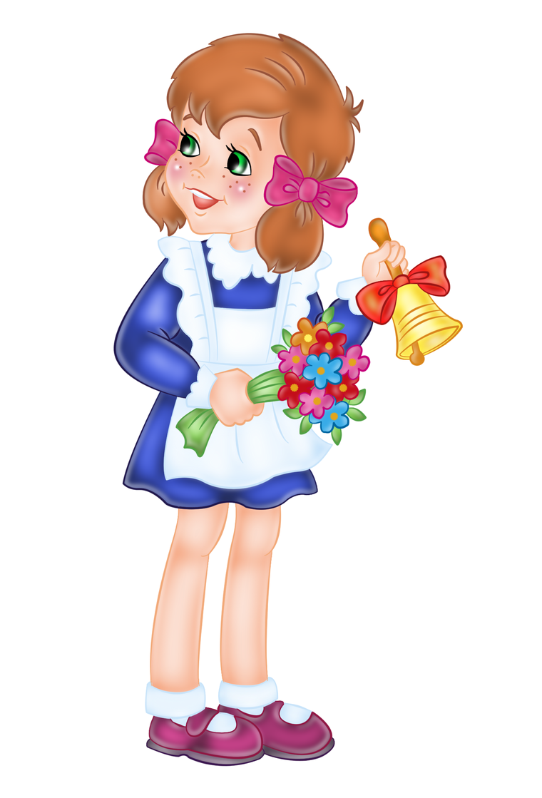 Мультяшные школьники