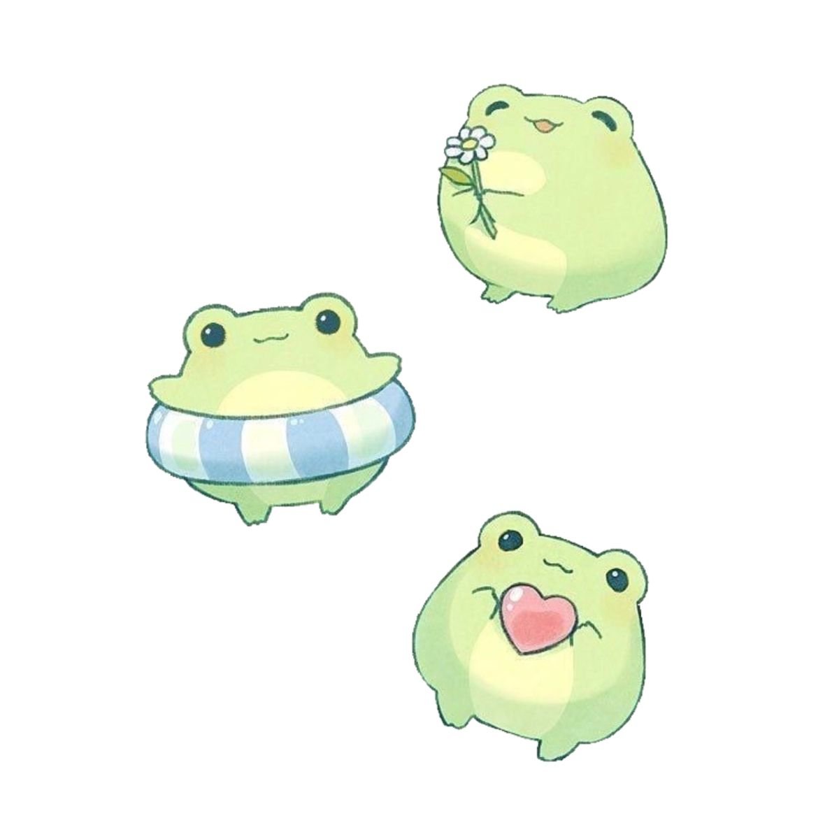 Лягушки милые арты