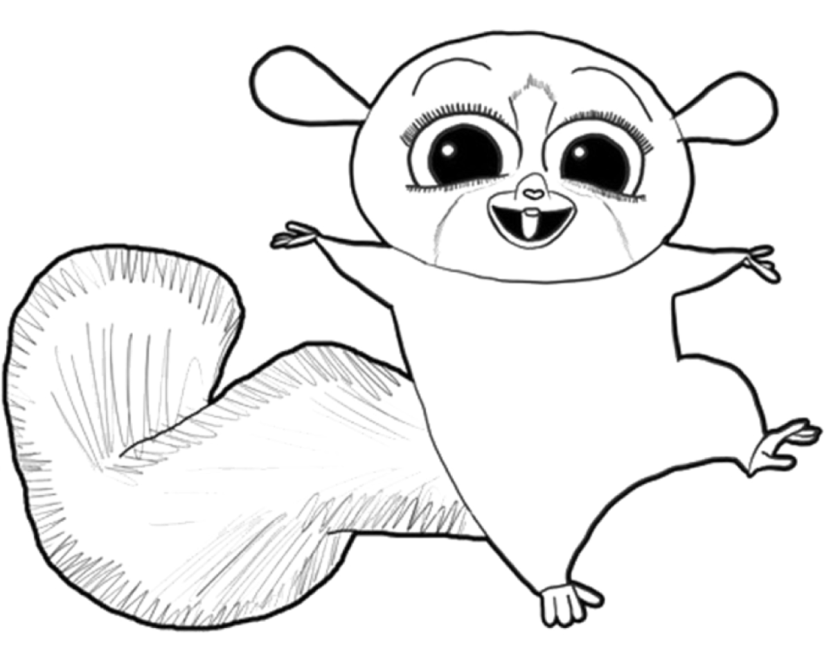 Забавные раскраски