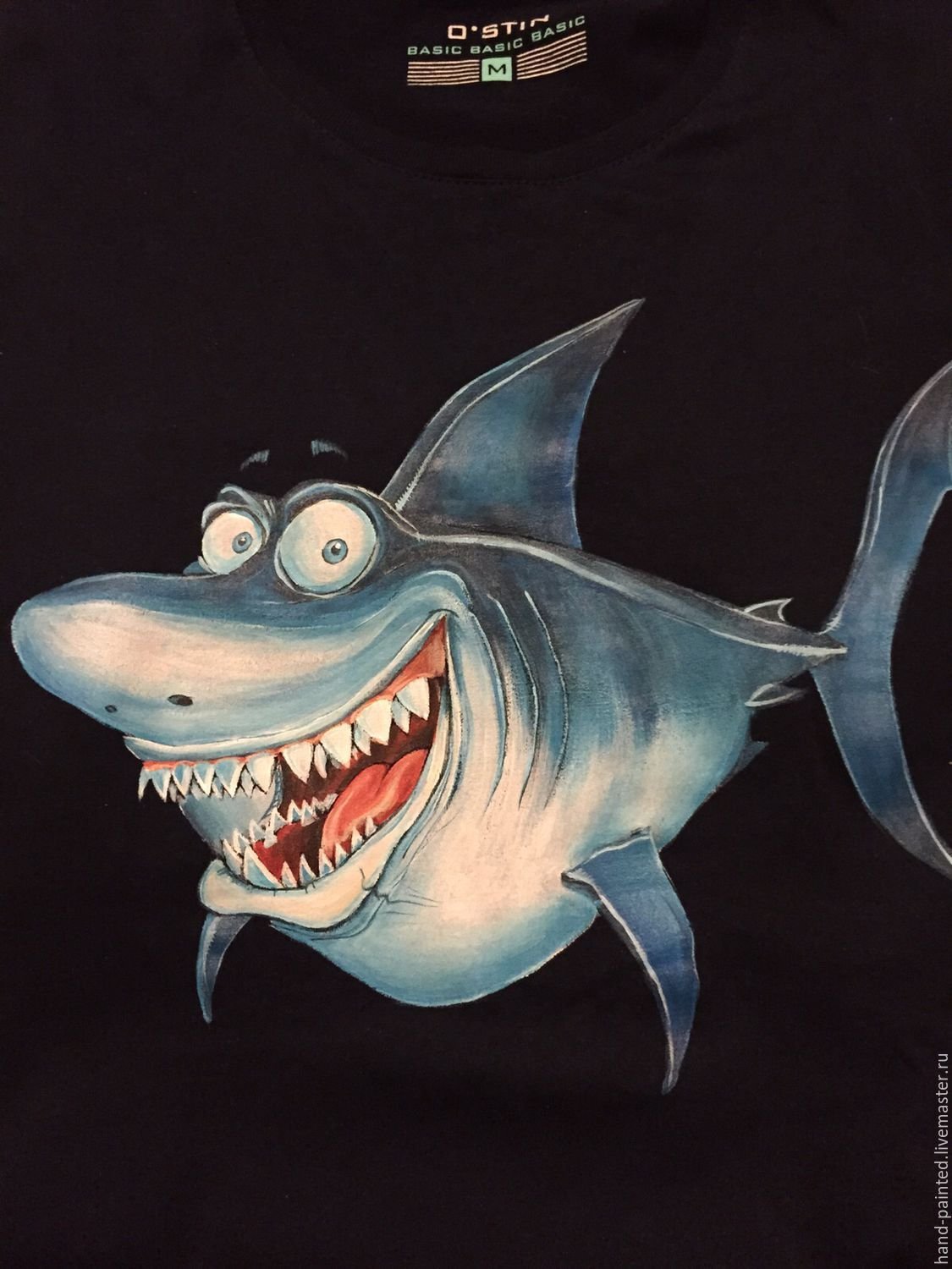 Акула рисунок