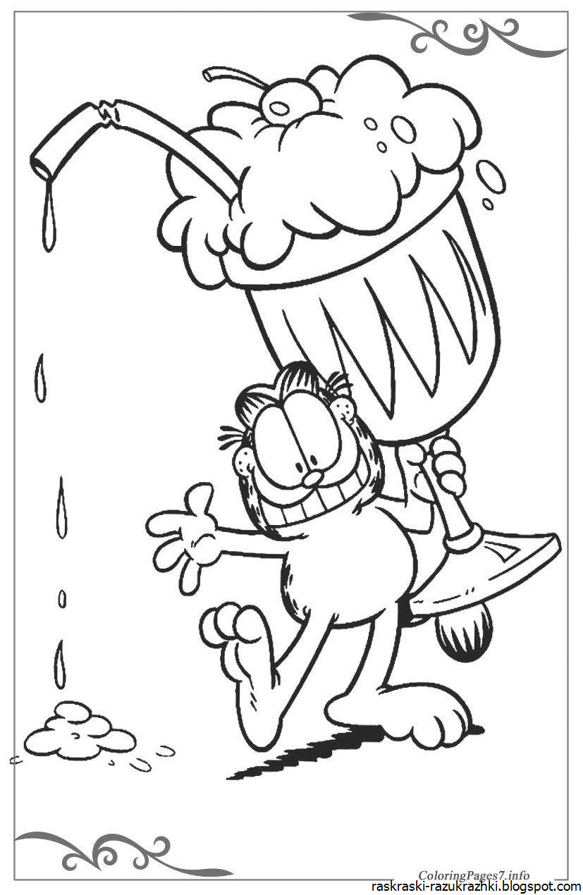 Корпорация монстров Майк раскраска