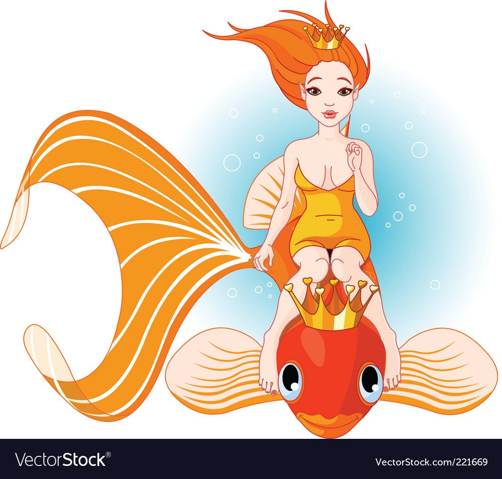 Русалка Золотая рыбка