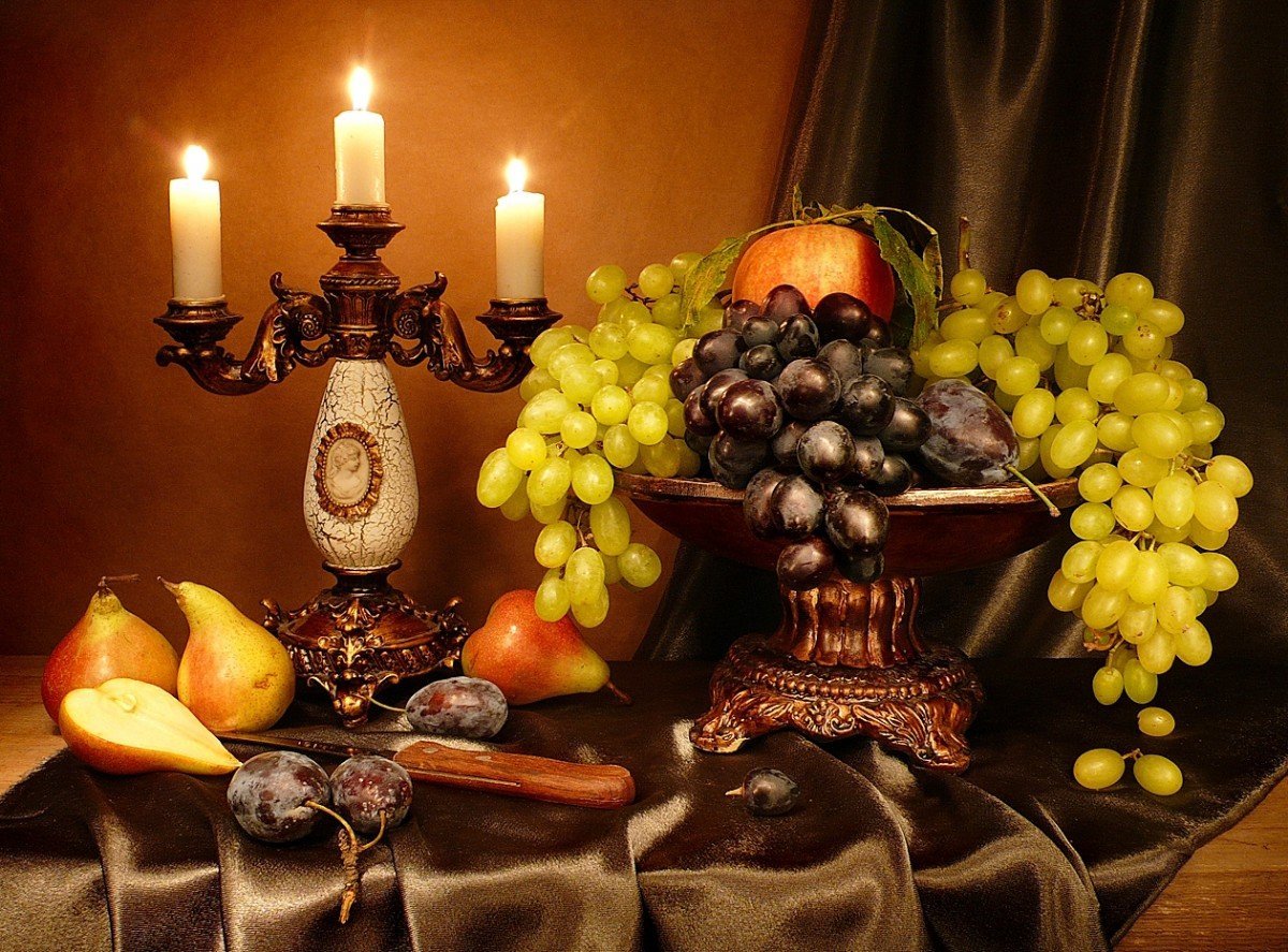 Красивый Вечерний натюрморт