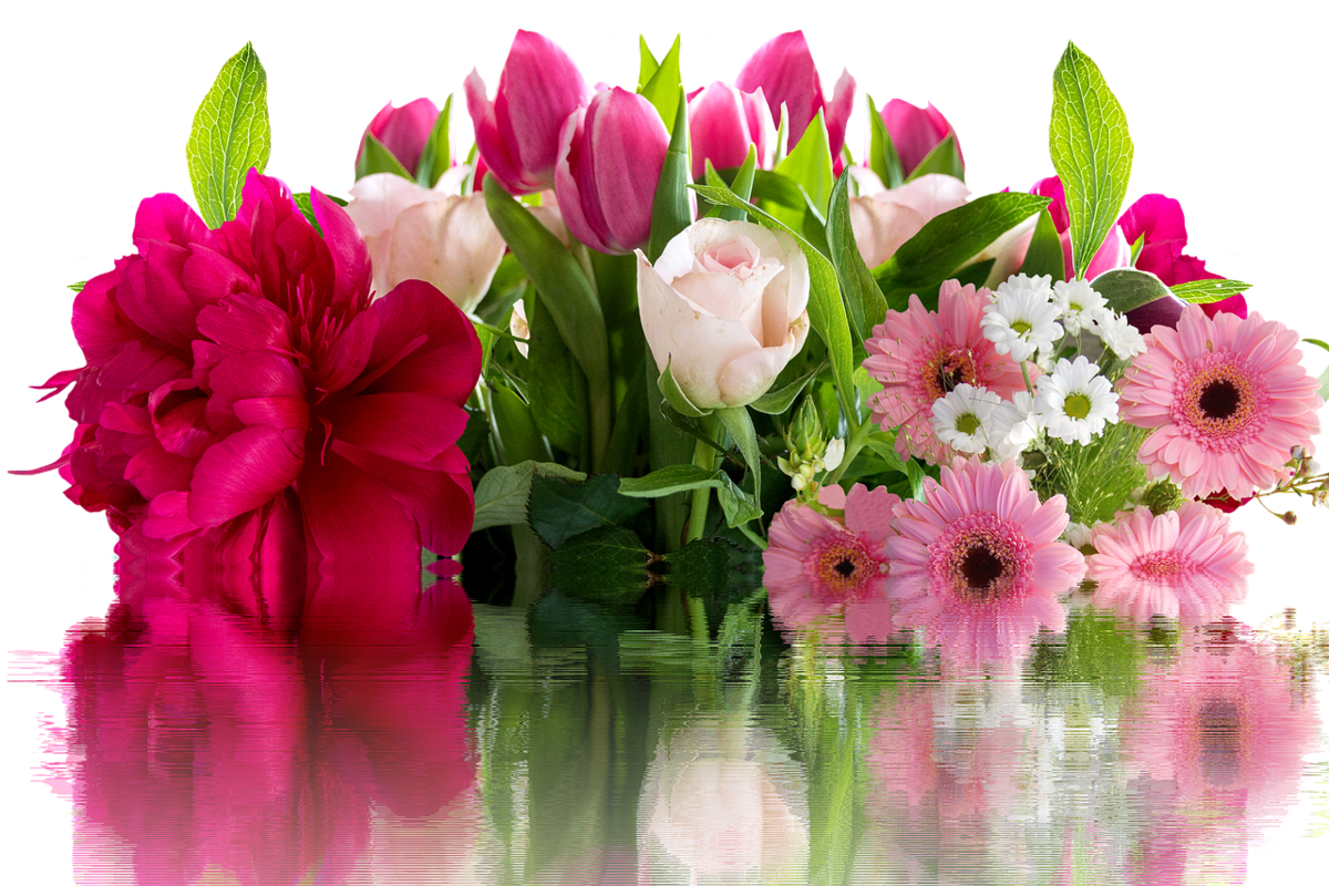 Красивый букет спасибо