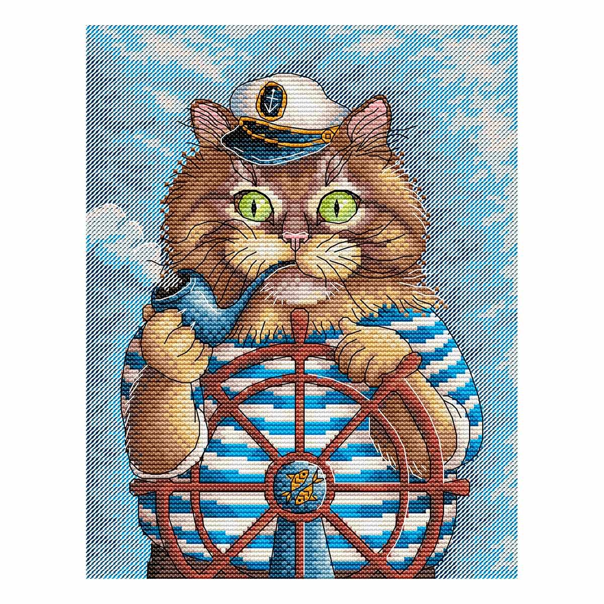 Вышивка коты