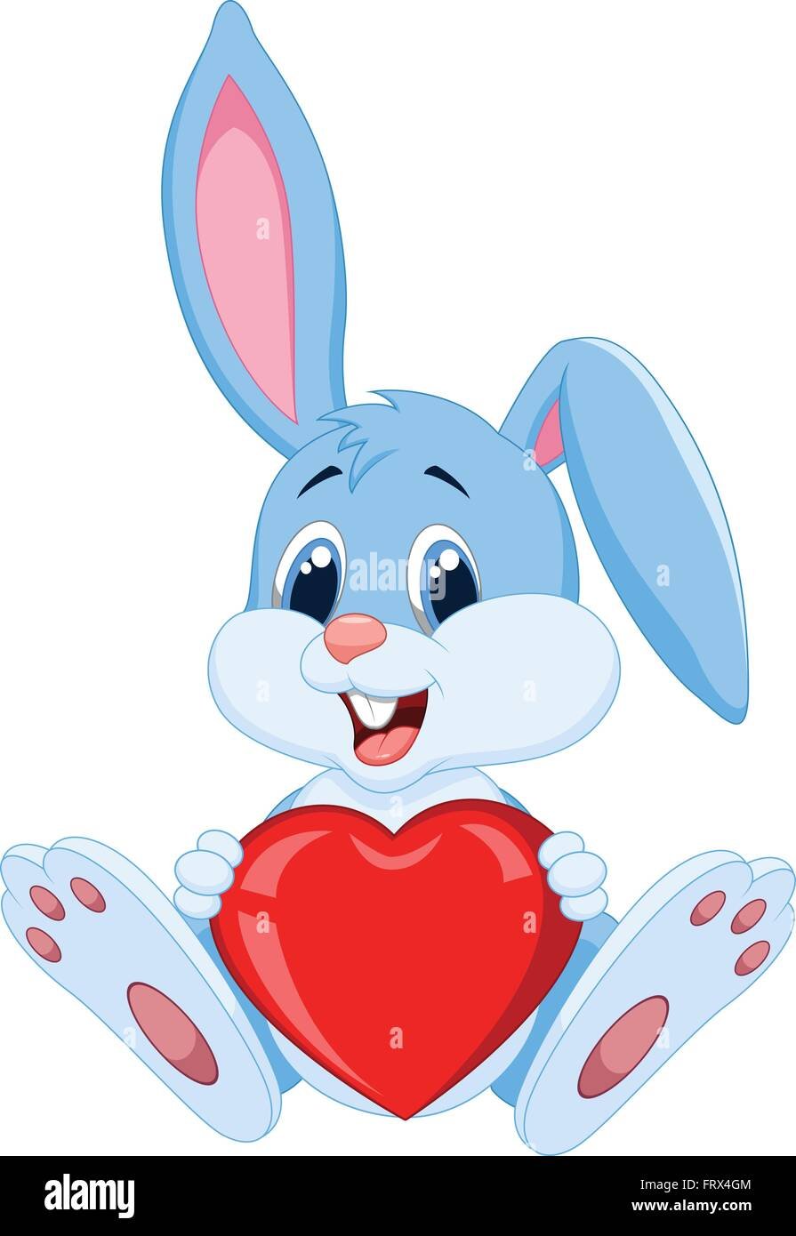 Заяц с сердечком