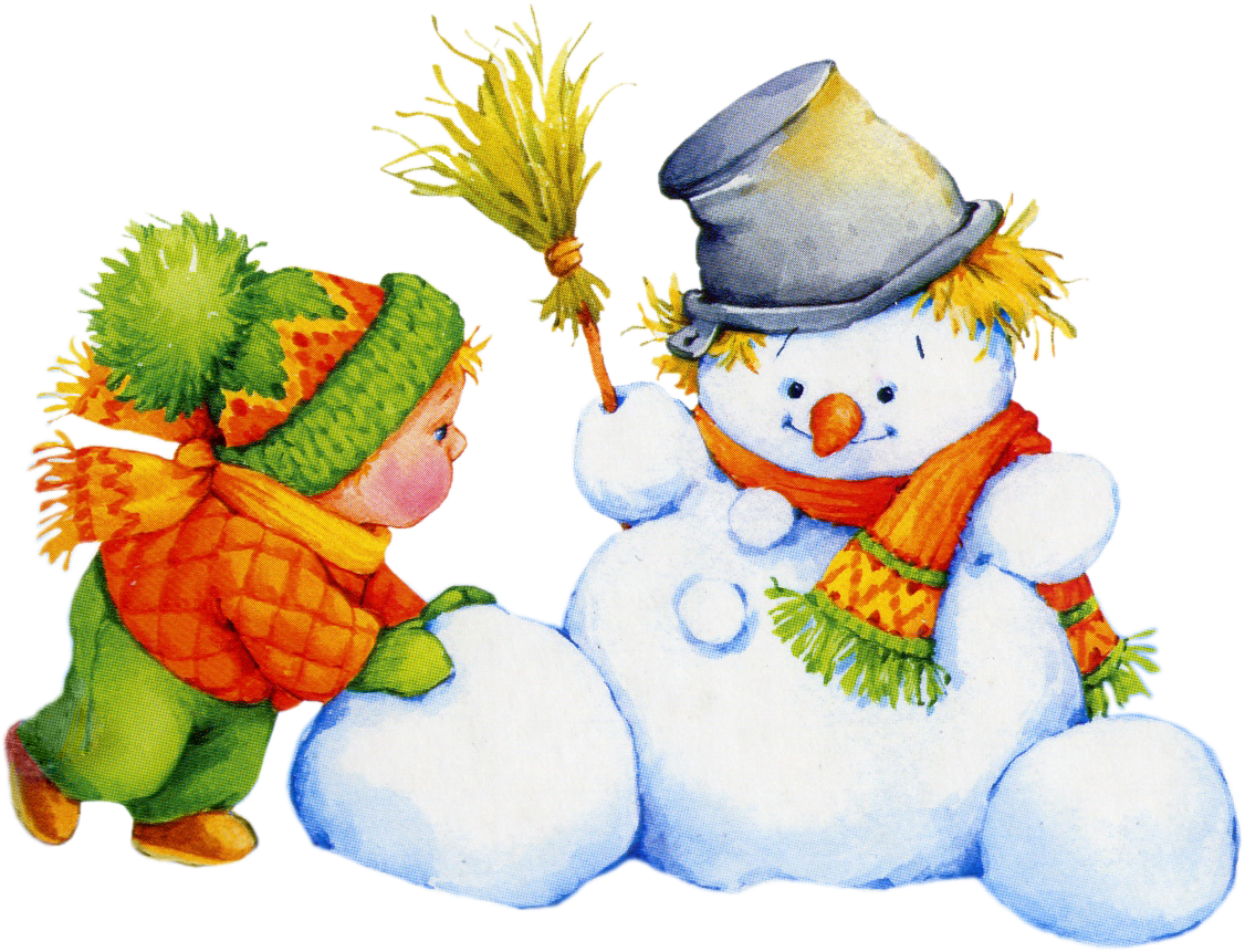 Зима для детей в детском саду