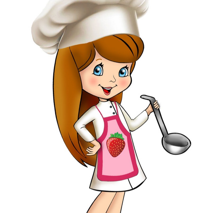 Девочка с поварешкой