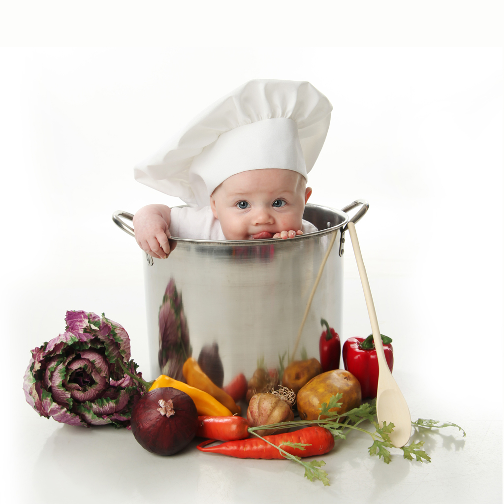 Поварской колпак для ребенка