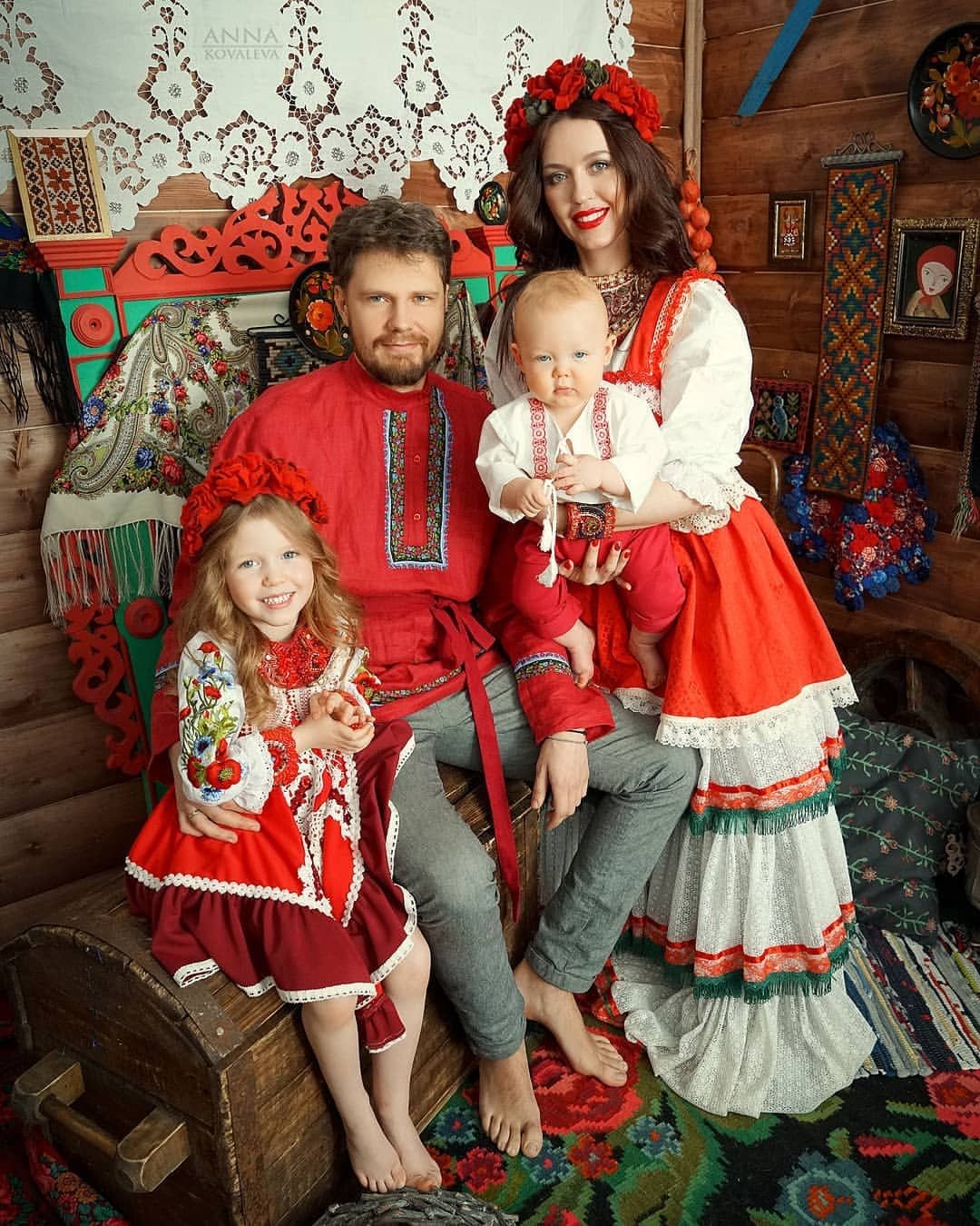 Фотосессия в русском народном стиле