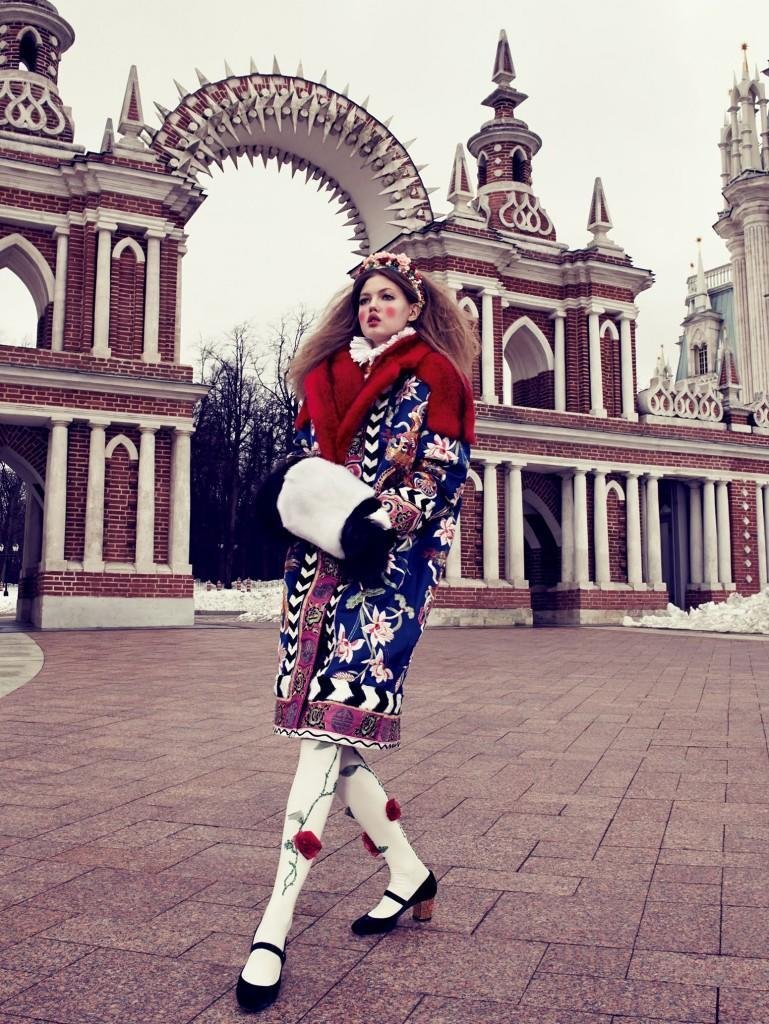 Линдси Виксон русские сезоны Vogue