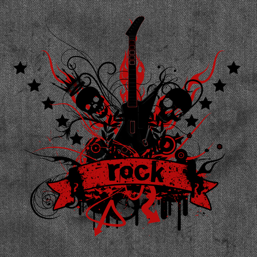 Обложка в стиле рок