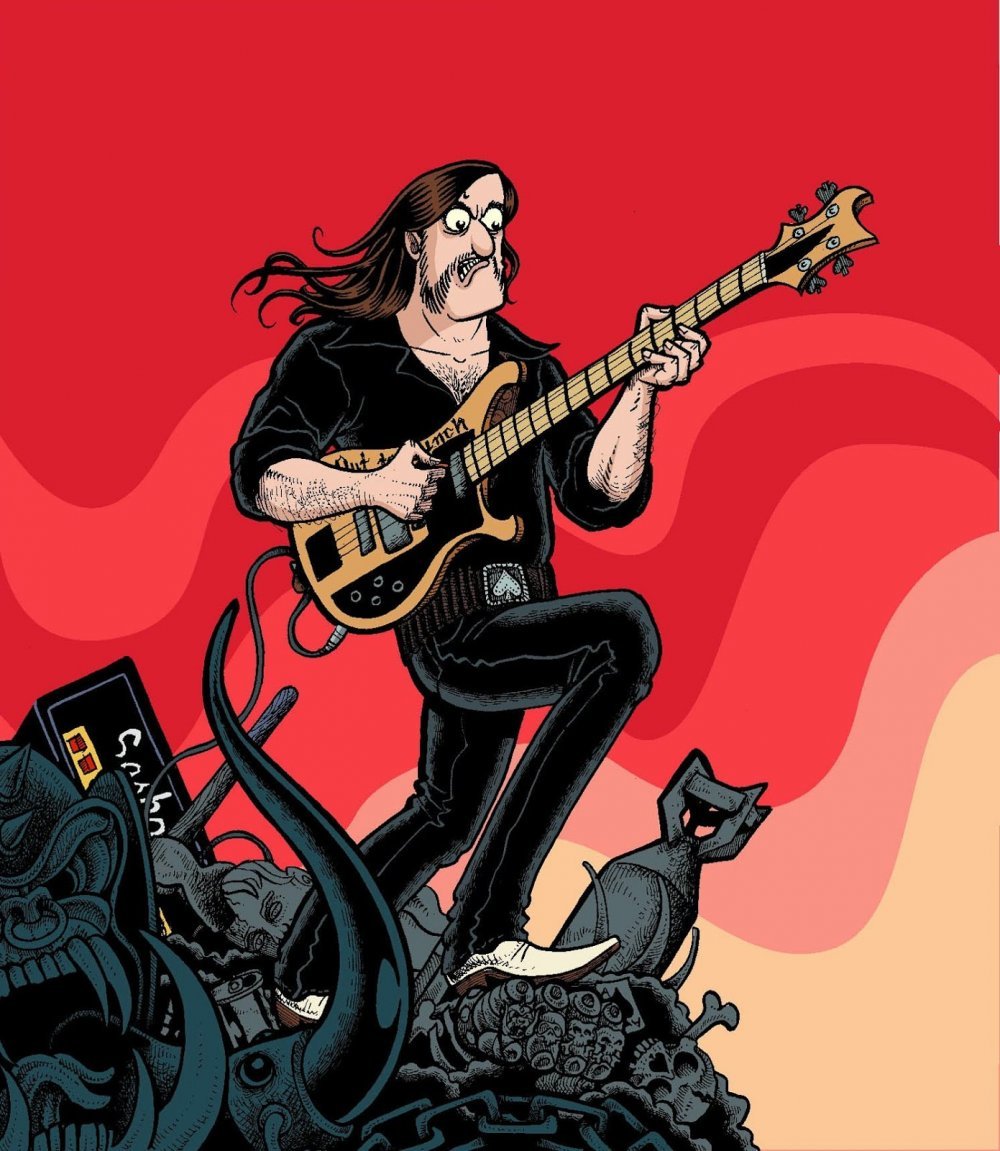 Лемми Килмистер арт