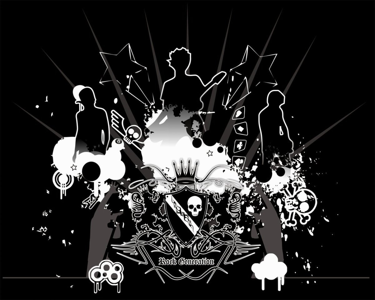 Рок обои на телефон