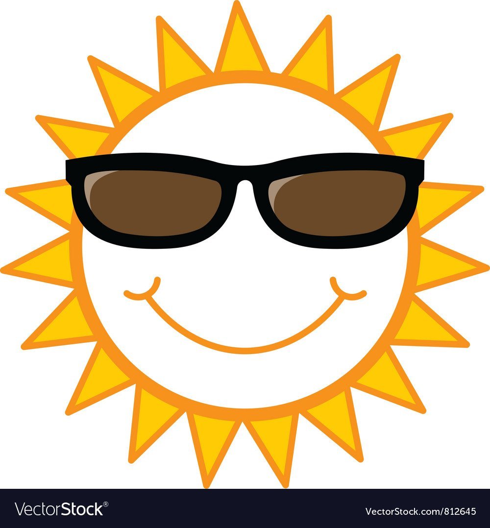 Солнышко в темных очках