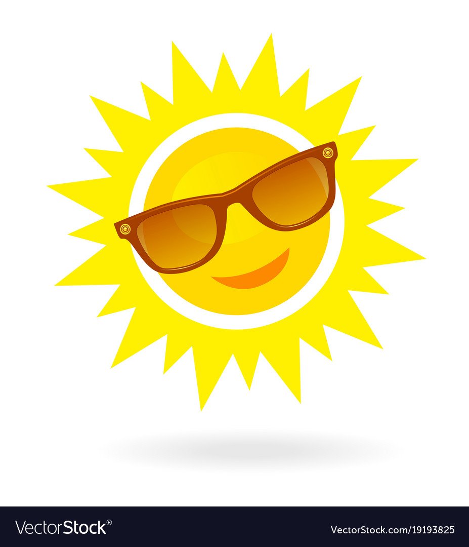Солнышко в темных очках