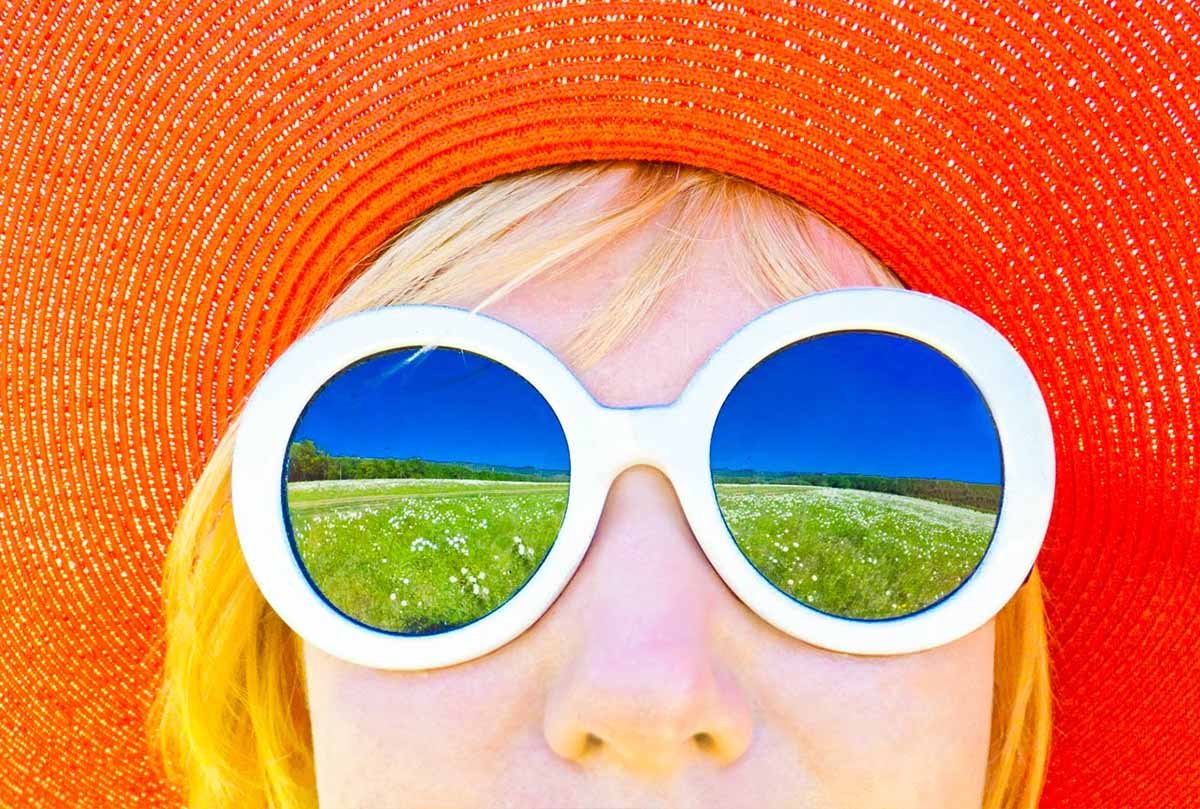 Подсолнухи и солнце