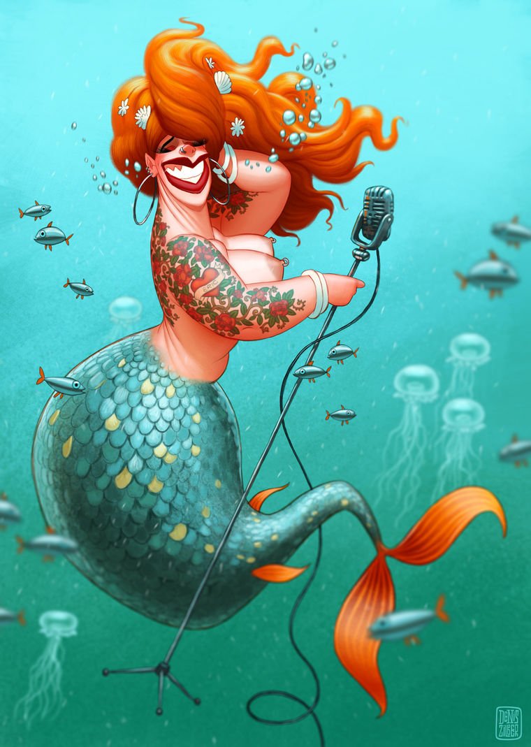 Denis Zilber иллюстрации