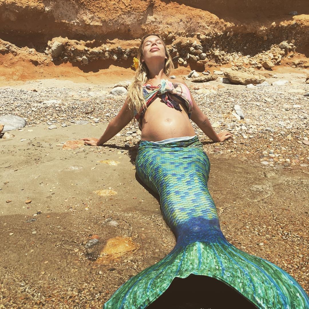 Фотосессия в костюме русалки