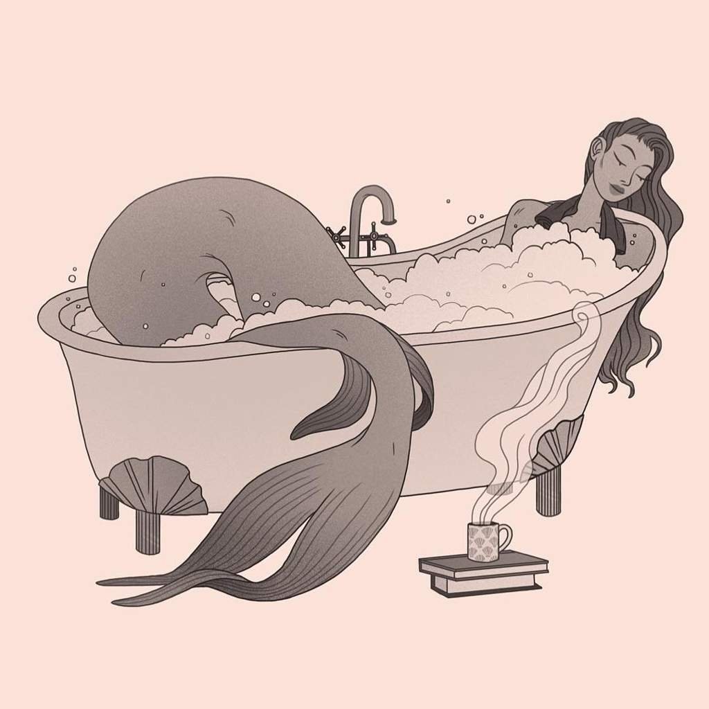 Еда из русалок арты