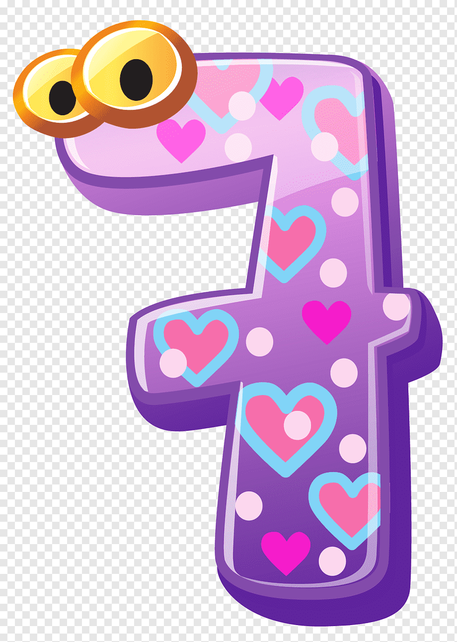 Цифры детские