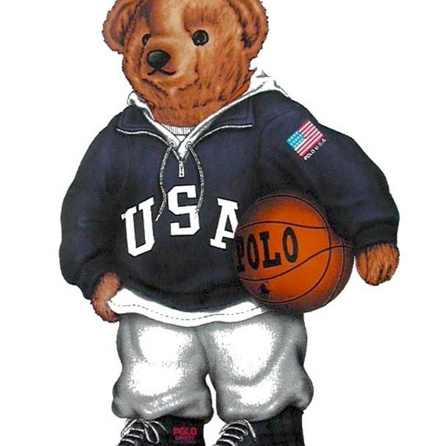 Медведь спорт вектор