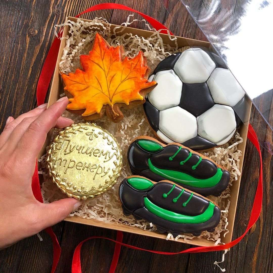 Торт с футбольной тематикой