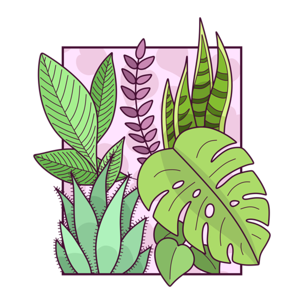 Стикеры растения